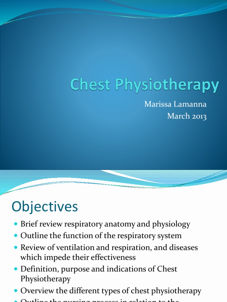 Marissa Lamanna March 2013 PDF Respiratory System Chronic