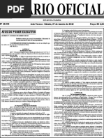 Diário Oficial do estado da paraíba