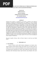 Download Analisis Kinerja Keuangan Perusahaan Terhadap Penetapan Tingkat Sewa Sukuk Ijarah Di Indonesia Nilawati by ZakyPradikto SN370152709 doc pdf