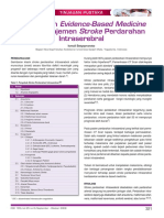 Pendekatan Evidence-Based Medicine Pada Manajemen Stroke Perdarahan Intraserebral