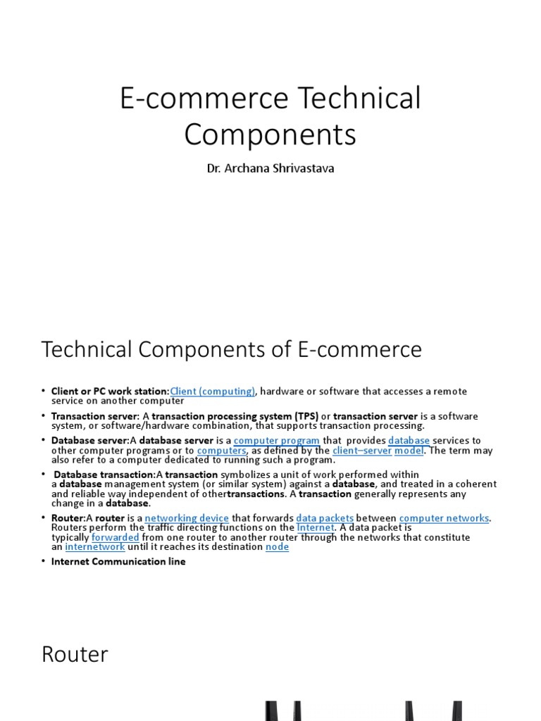 E Commerce Technical Components Pdf
