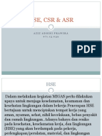 HSE & CSR