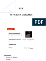 Formation Evaluation FDP