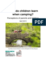 What Do Children When Camping - 2015 - Waite - Parkinson