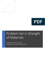 Problem Set in Strength of Materials