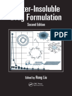 Water Insoluble Drug Formulation Second Edition