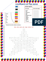 Quelques Adjectifs:: Blanc - Bleu - Jaune - Gris - Rouge - Marron - Vert