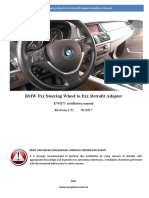 BMW Fxx Steering Wheel to Exx Retrofit Adapter Rev 3 31