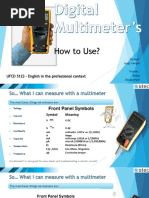 Multimeter Ports Explained | PDF