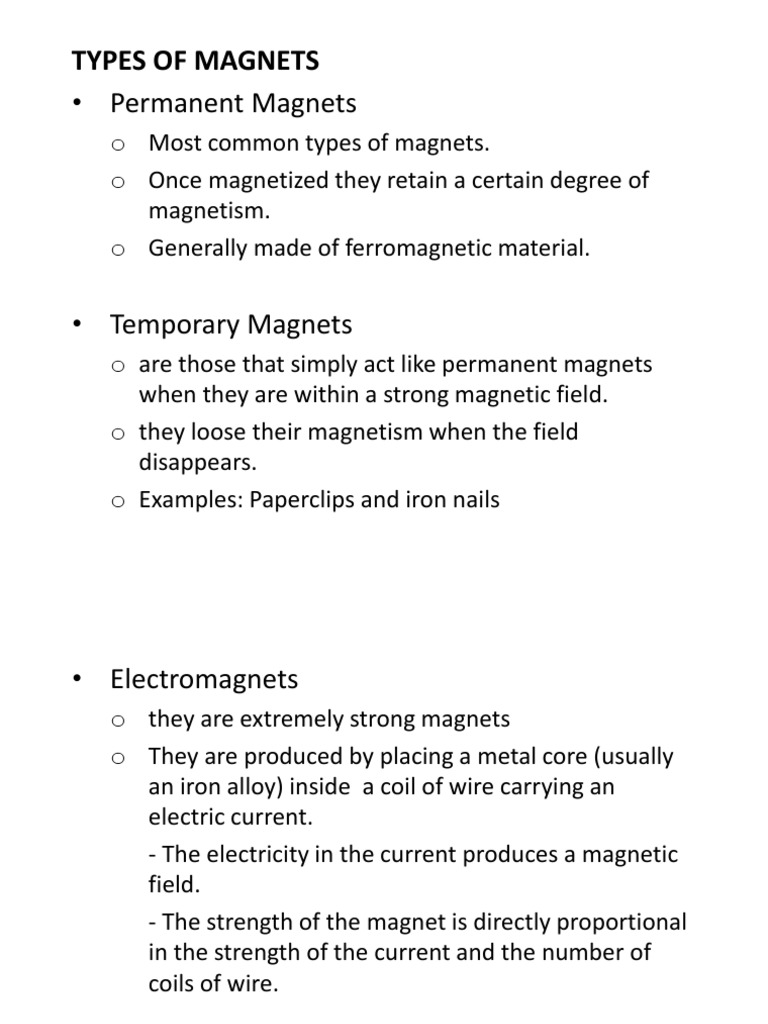 What is a common magnet made of deals