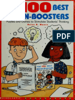 The 100 Best Brain-Boosters Puzzles and Games To Stimulate Stud