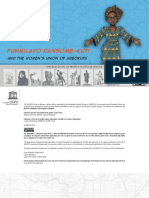 Funmilayo Ransome-Kuti: and The Women'S Union of Abeokuta