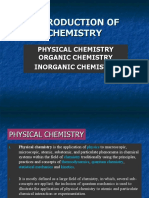 Introduction of Chemistry