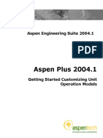 AspenPlus2004 (1) 1GettingStartedCustomizing