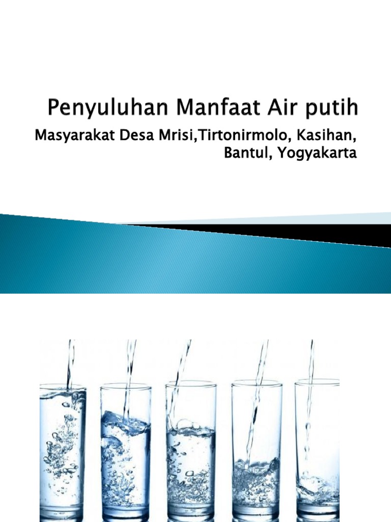 Penyuluhan Air Putih Pdf