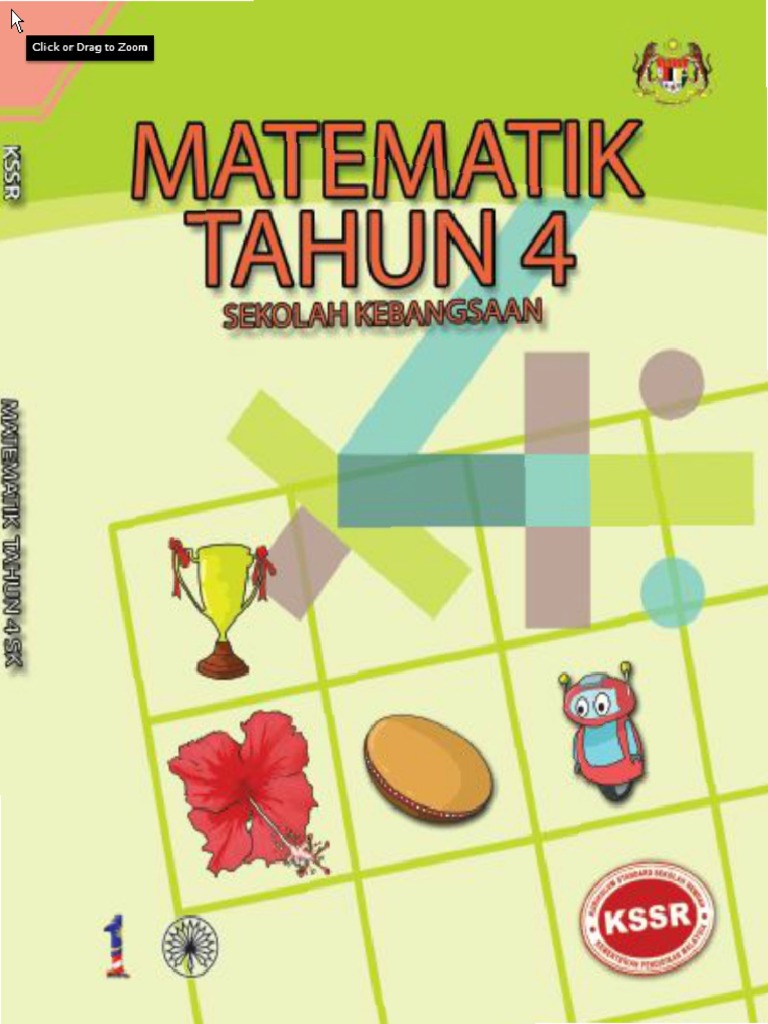 BUKU TEKS KSSR MATEMATIK TAHUN 4