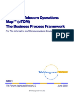 ETOM - The Business Process Framework 3.0 - 2002