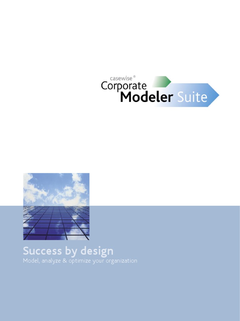Casewise Corporate Modeler Suite Brochure | PDF | Enterprise ...