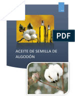 Aceite de Algodón