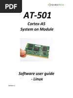 At 501 Linux SW User Manual 1.4