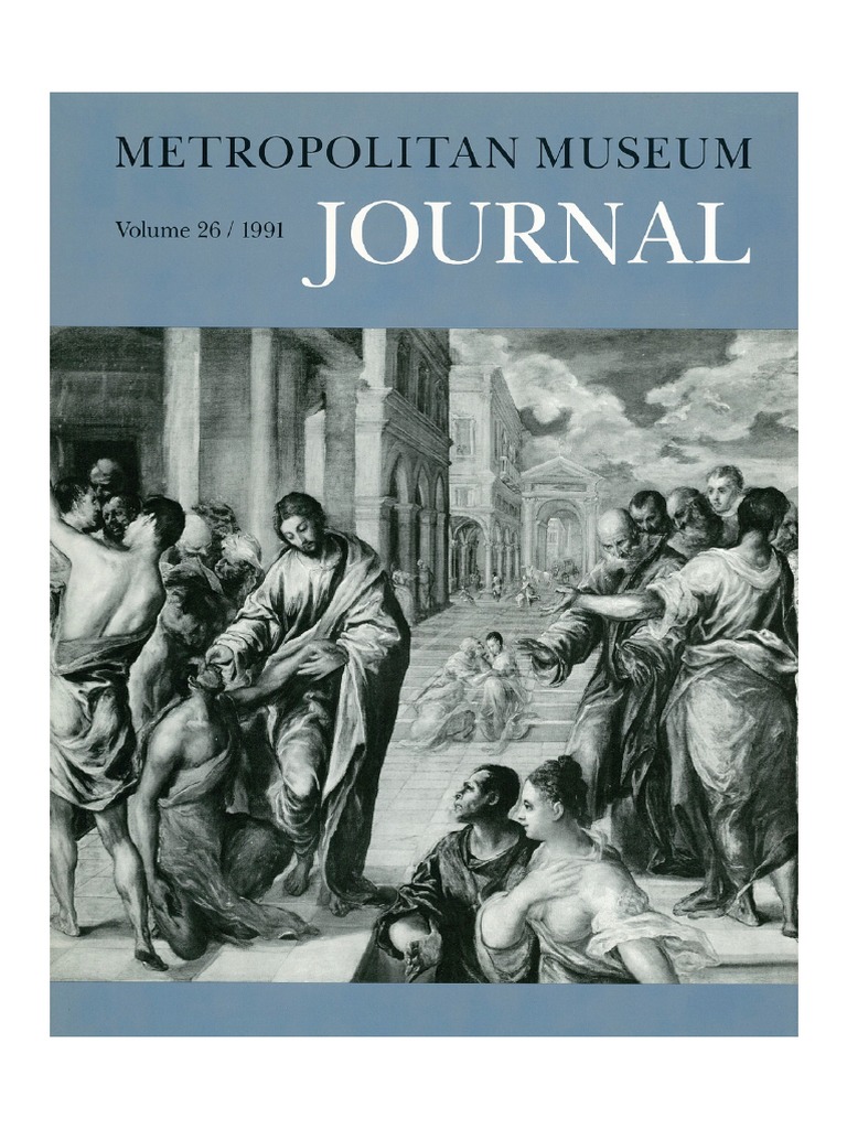 The Metropolitan Museum Journal V 26 1991 PDF, PDF, Thebes