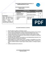 Plan de Evaluacion Temas de Filosofia 2017