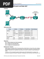 9.2.2.6 Lab - Configuring Dynamic and Static NAT Res