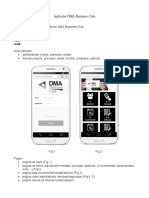 Aplicatie DMA Business Club: - Android - Ios - Web