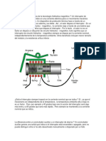 Interruptor Hidromagnético o Magnético Hirdaúlico (Hydraulic Magnetic Circuit Breakers)