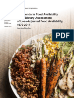 ERS Report on Food Consumption 1970 to 2014