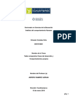 Cuadro Comparativo Etapas de Desarrollo Humano