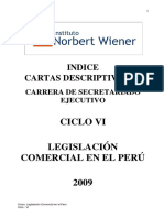 Legislación Comercial en El Perú