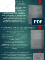 Elaborar Tarjetas de Mantenimiento Rutinario