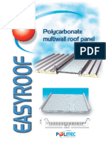 EASYROOF 1600 - Fisa Tehnica Si de Prezentare A Panoului Din Policarbonat