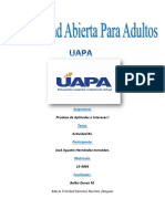 Pruebas de Aptitudes e Intereses 1 Tarea#1