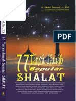 Cover Buku 77 Tanya Jawab Seputar Shalat