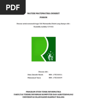 Matematika Diskrit Pohon