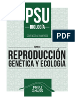 Biología 2 2017 - Reproducción, Genética y Ecología