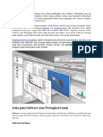 Dalam Dunia Teknologi Informasi Kita Sering Mendengar Kata Software