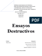 Ensayos Destructivos Terminado