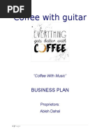 Coffee With Guitar: Business Plan