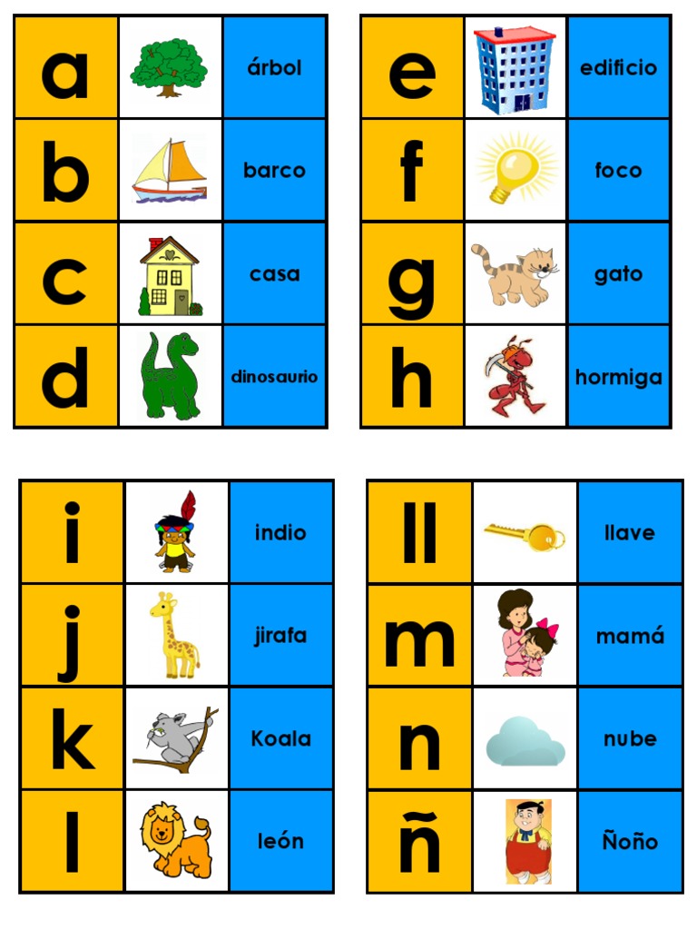 Abecedario y Numeros | PDF
