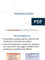 Termoreglare PowerPoint Presentation