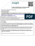 International Journal of Sports Marketing and Sponsorship: Article Information