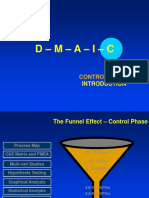 Implementing DMAIC Control Phase