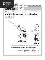 Violência Urbana e Civilização - Peter Burke