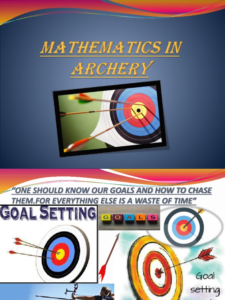 mathematics in archery ppt Archery Sports