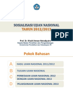 Bahan Sosialisasi-UN 2013