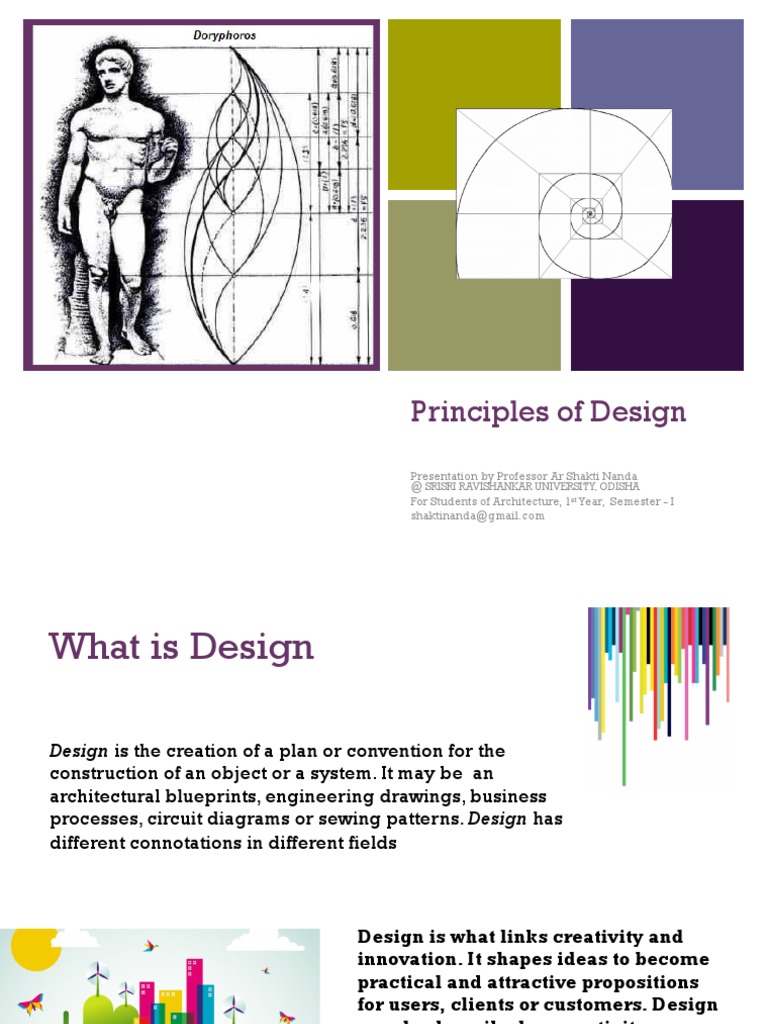 Principles of Design for Architecture | PDF | Symmetry | Composition ...