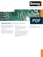 Toughened Glass Data Sheets